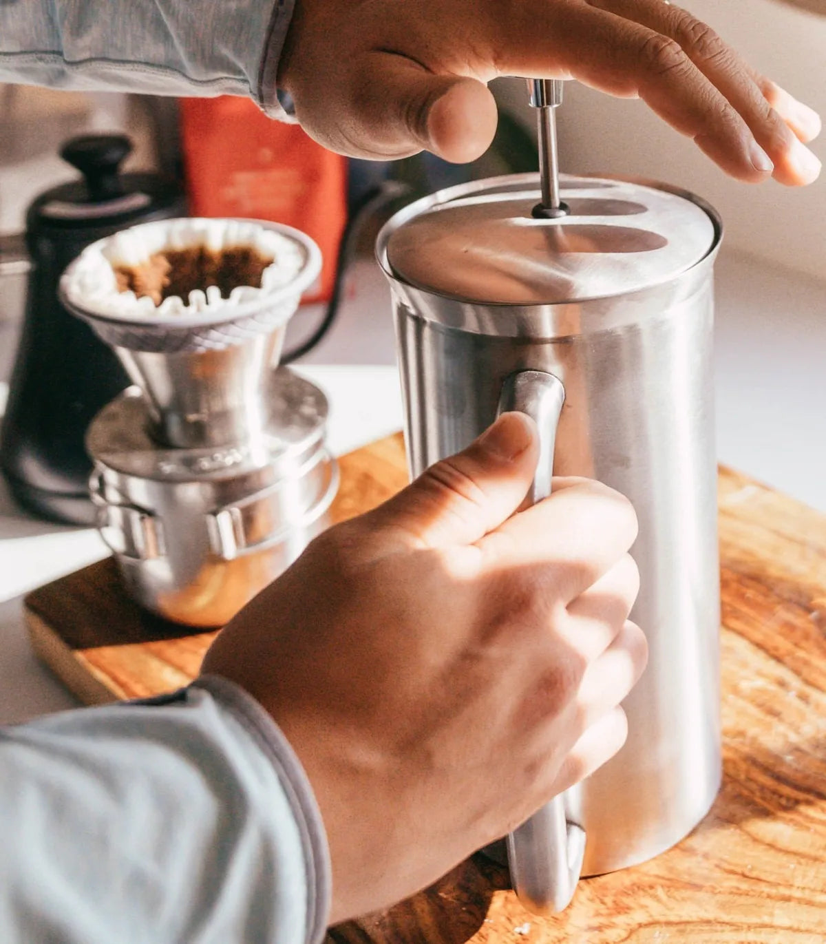 ESPRO P7 – Cafetière à piston en acier inoxydable