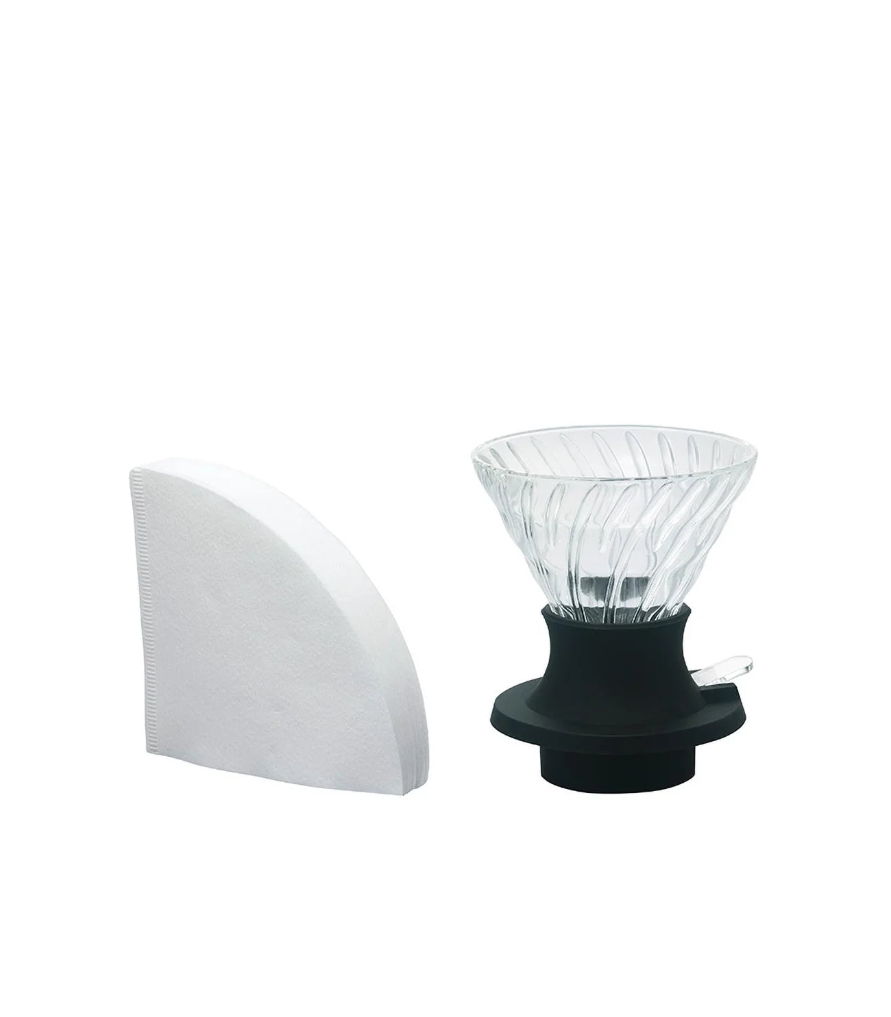Hario V60 Switch 02 – Glass Immersion Dripper (Black)