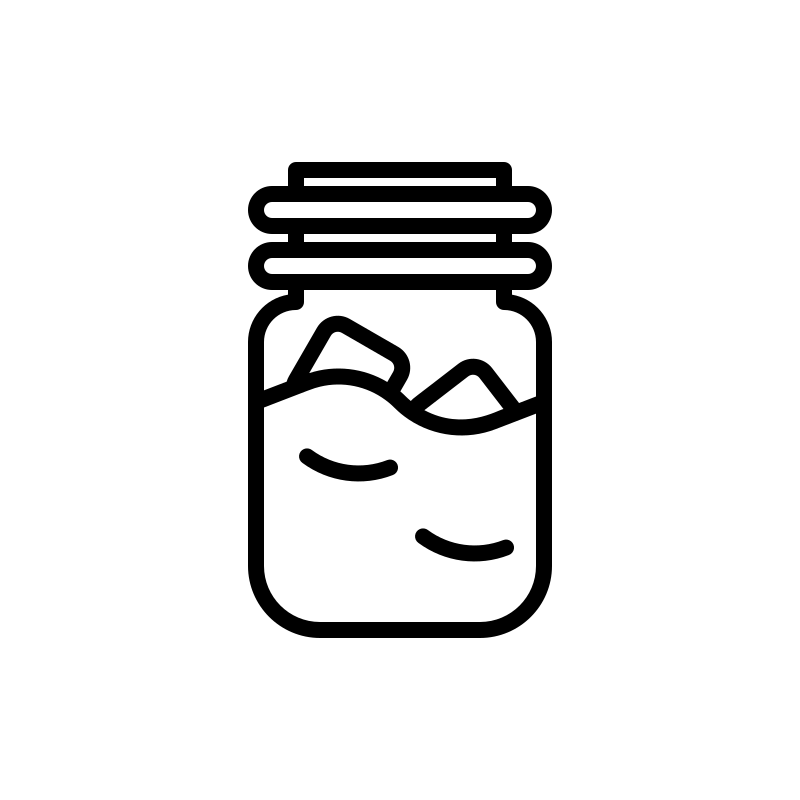 Ground for tasting pack