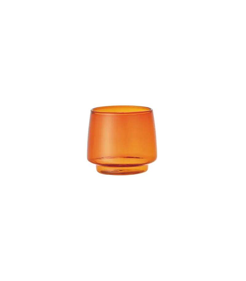 Kinto Sepia Vaso de Vidrio Ámbar