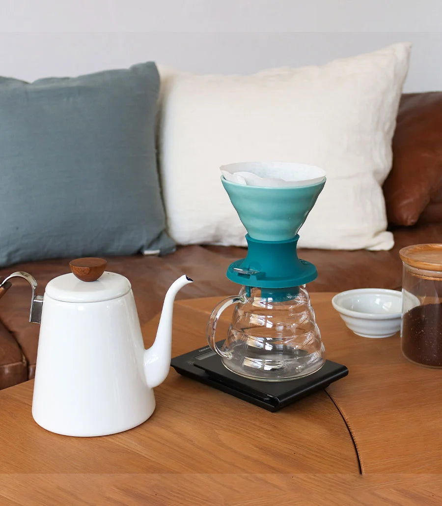 Hario V60 Switch 02 – Gotero de inmersión de cerámica