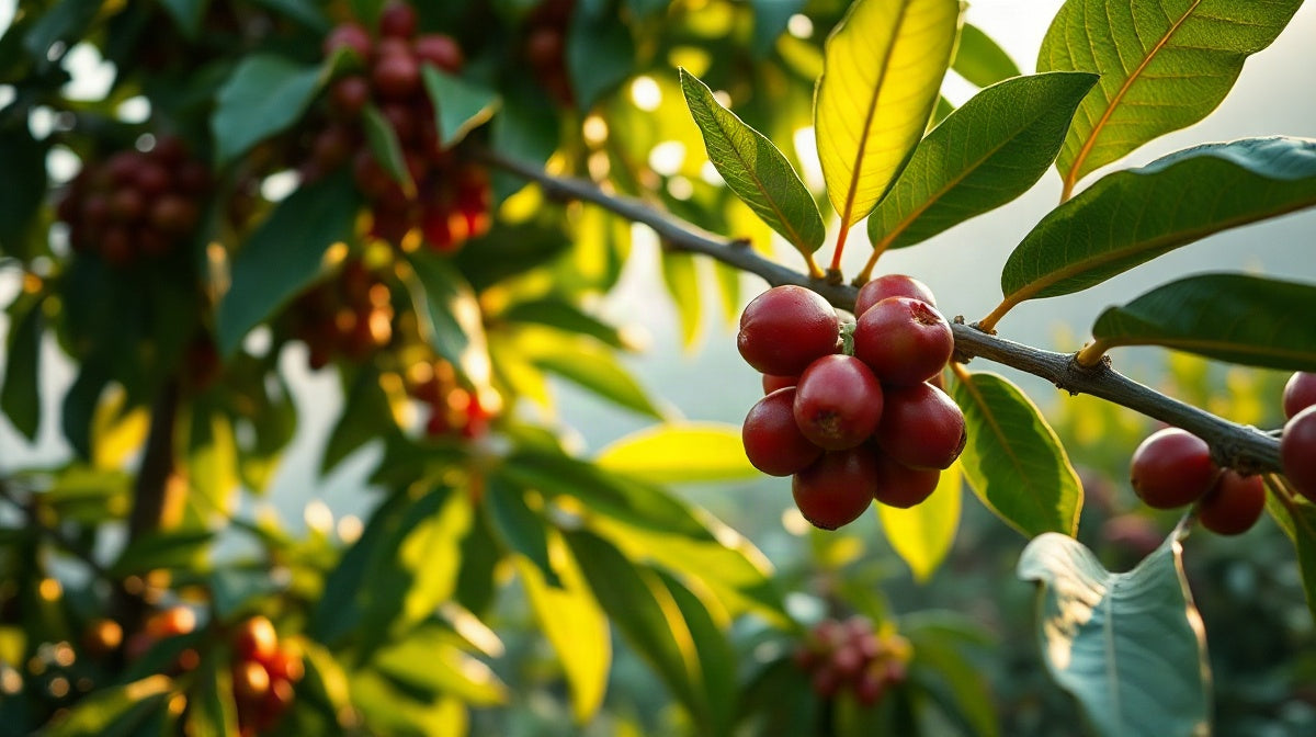 Coffee tree of the Caripe variety