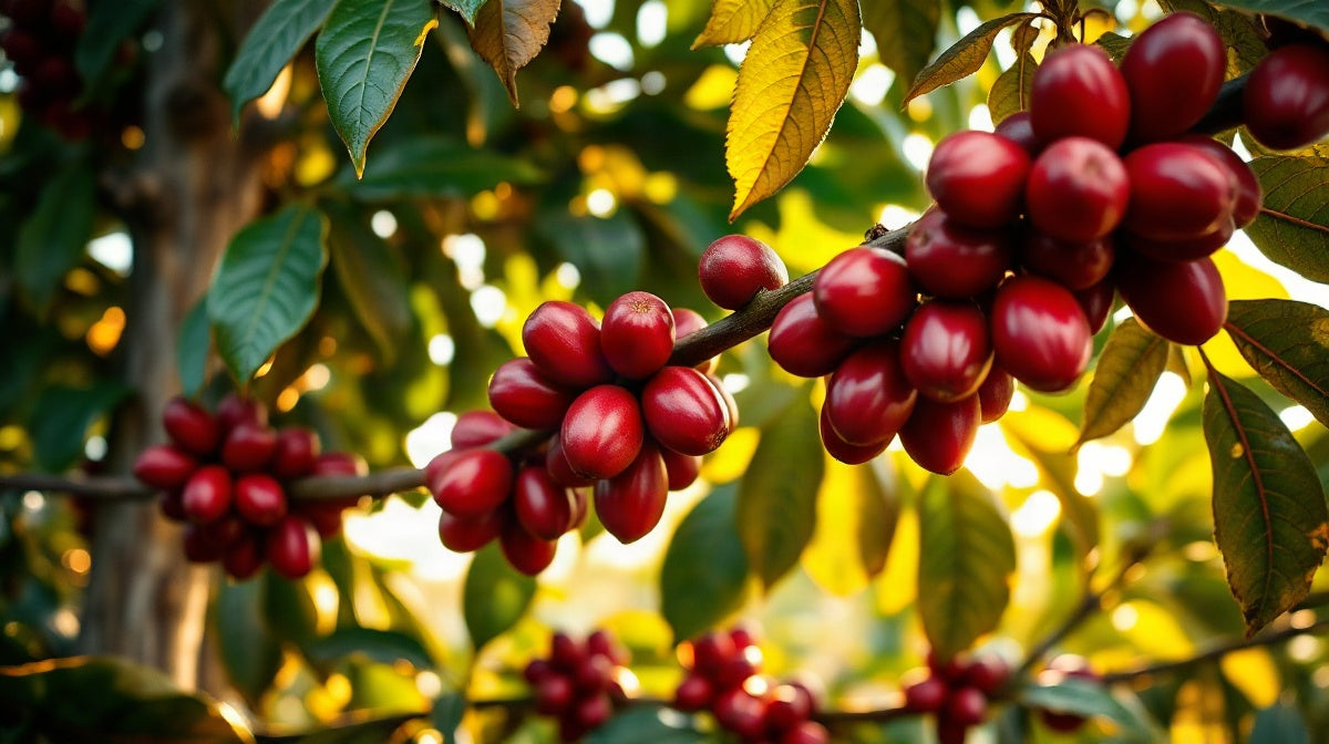Coffee tree of the Batian variety