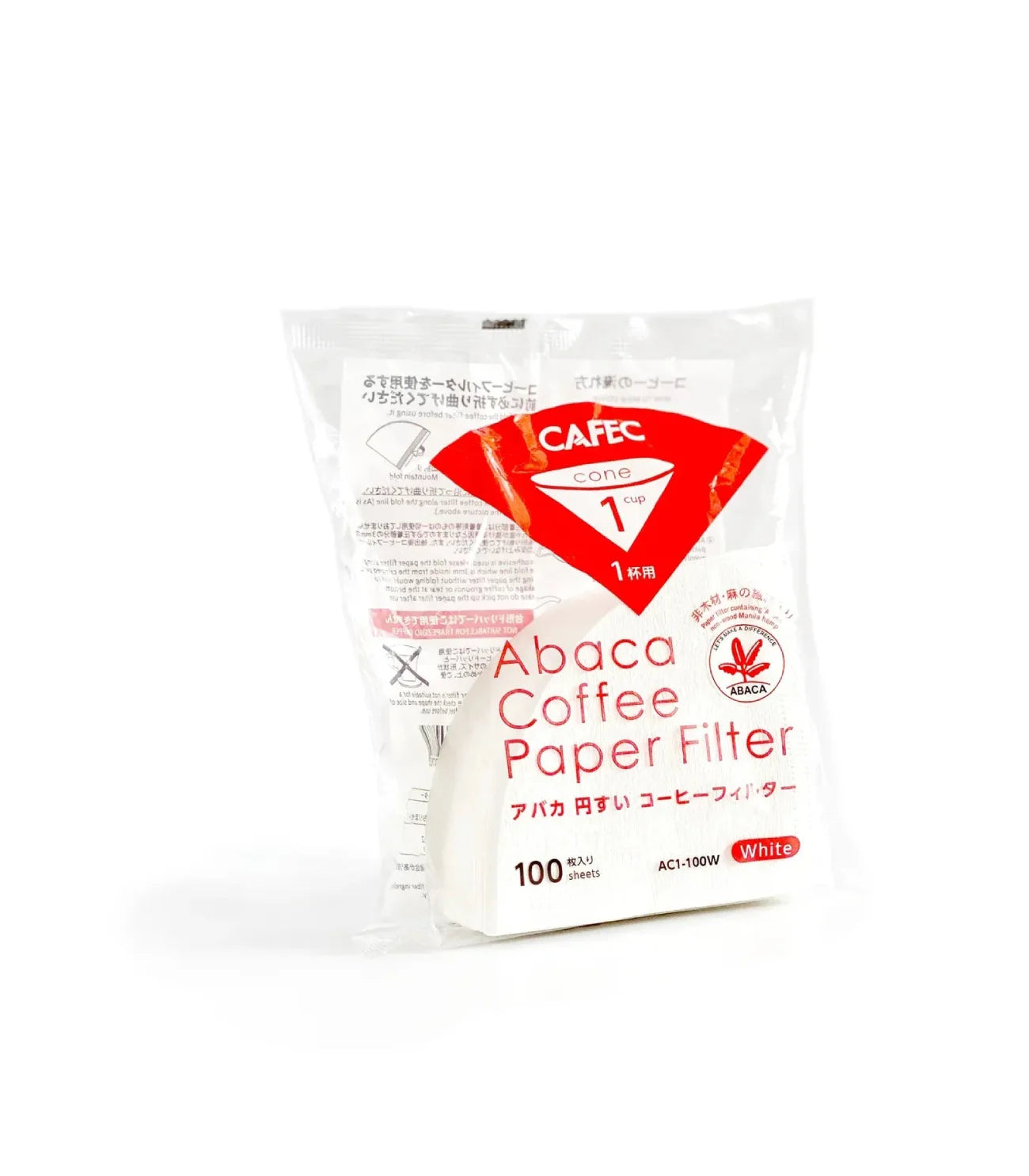 Filtros de Café CAFEC Abaca – 100 uds