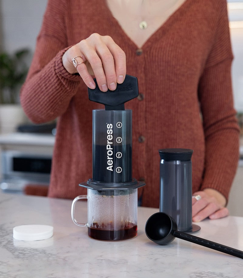Cafetera Aeropress para hacer café de especialidad