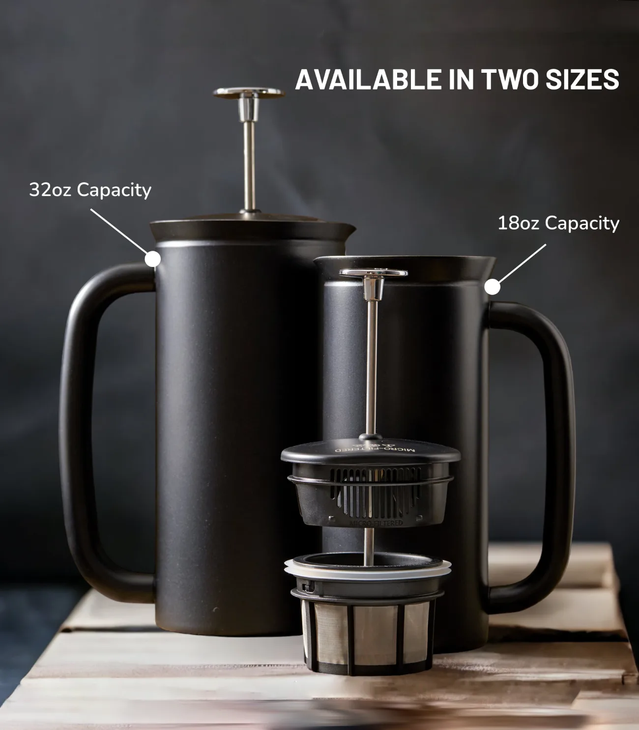 ESPRO P7 – Cafetière à piston en acier inoxydable