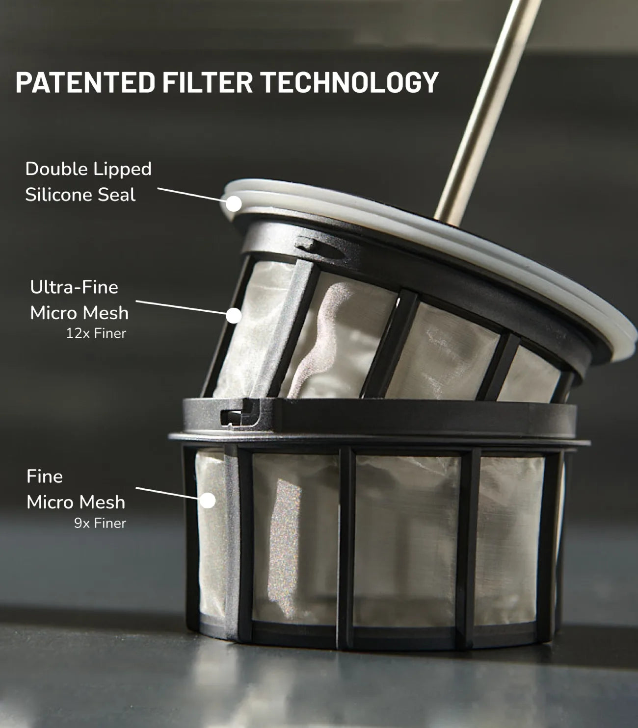 ESPRO P7 – Cafetière à piston en acier inoxydable