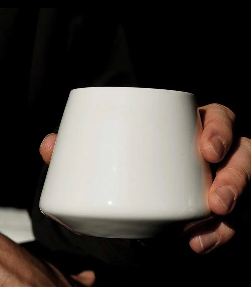 Graycano Cupcano Porcelain – White Porcelain Coffee Mug