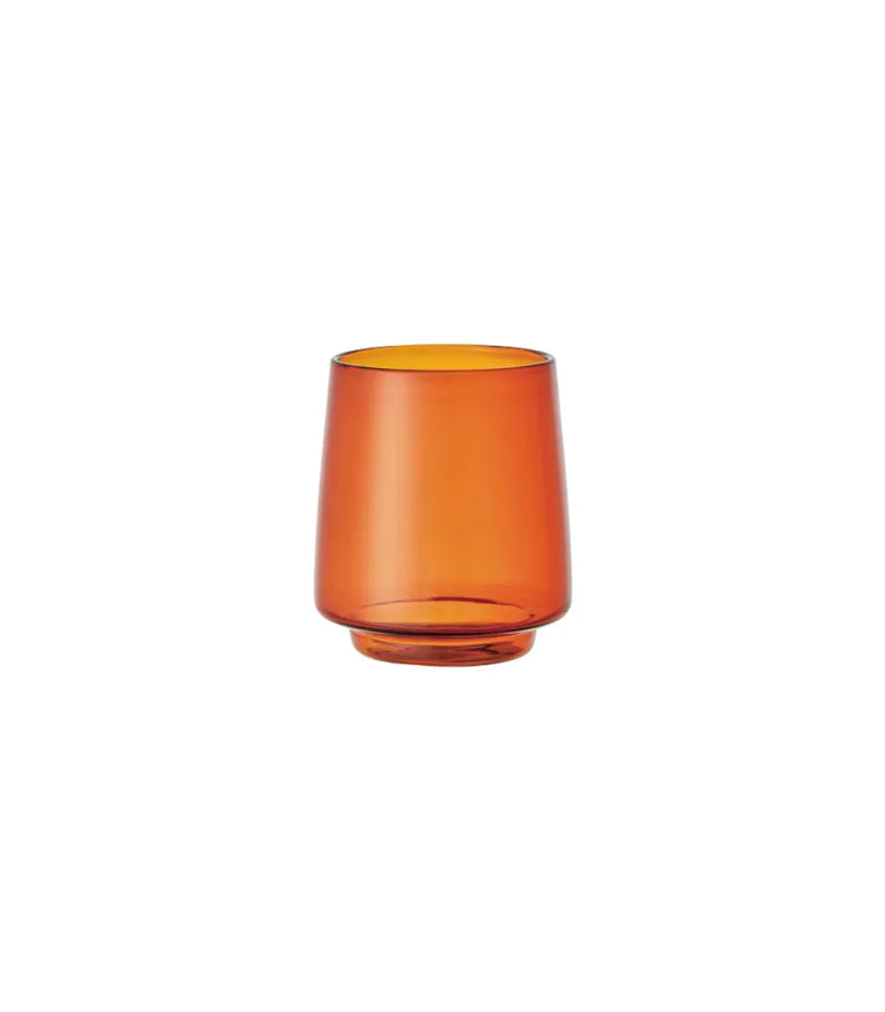 Kinto Sepia Vaso de Vidrio Ámbar