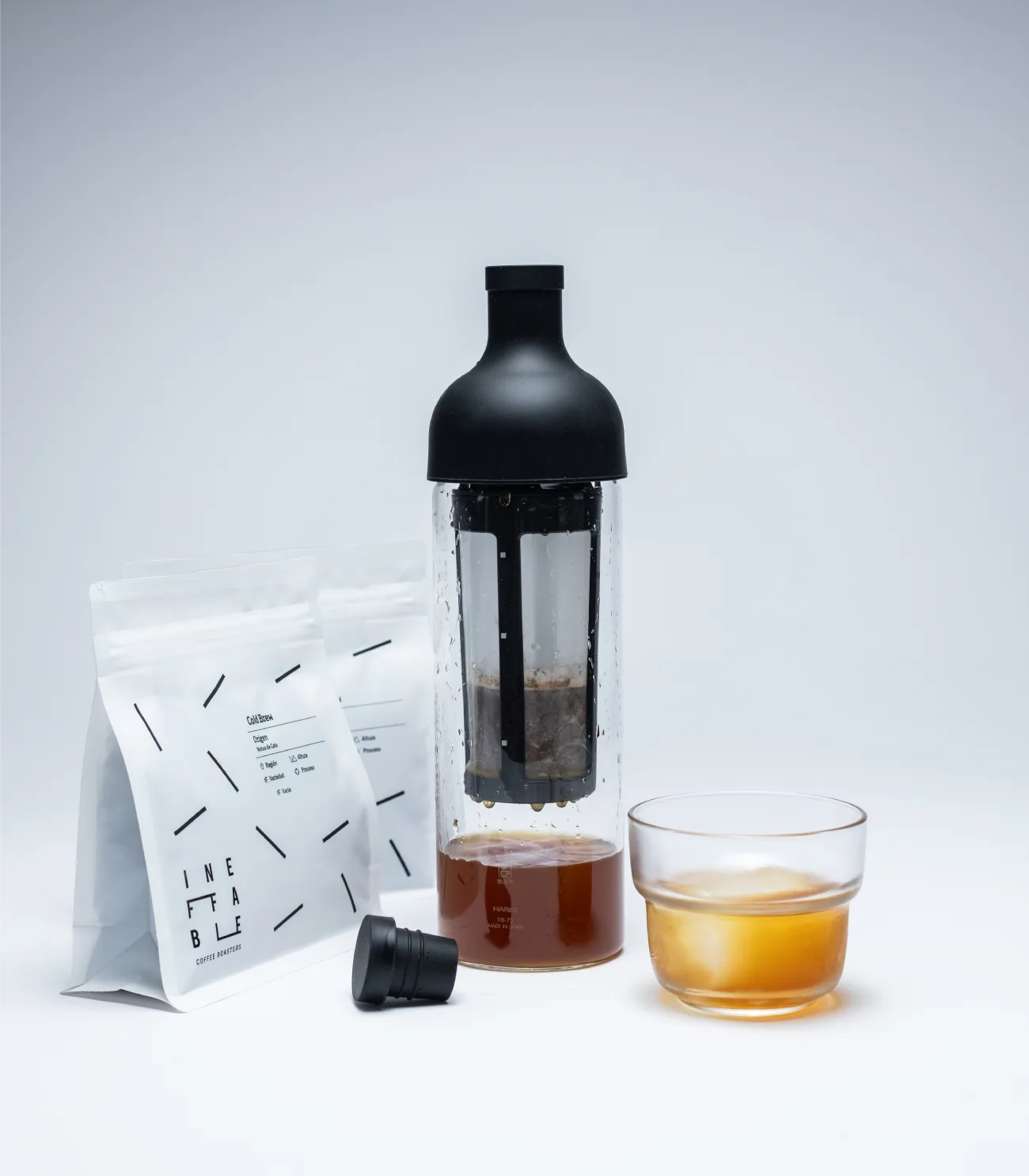 Hario Filter Bottle Pack + 2 x 250g Cold Brew Coffee