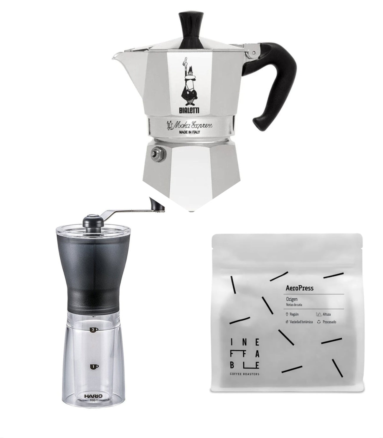 Pack Iniciación Moka Italiana