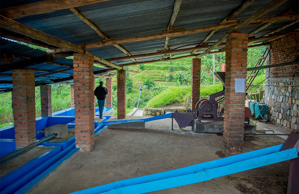 Estación de lavado de Ngororero