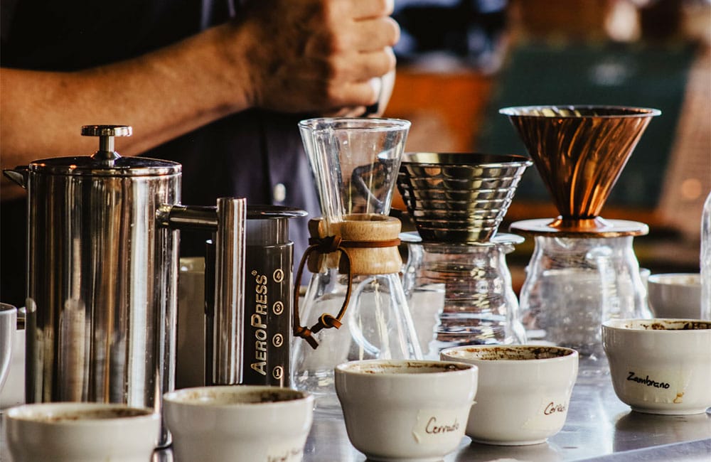 Café Wayqui - La cafetera de émbolo o prensa francesa es