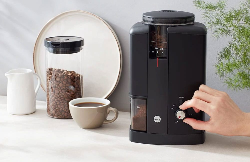 Wilfa Svart Aroma Precision Electric Coffee Grinder 250gr