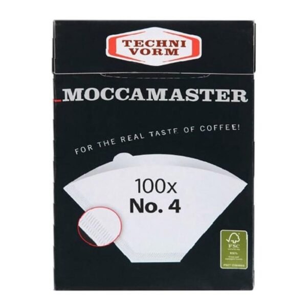 100 Filters for Moccamaster Coffee Maker No. 4