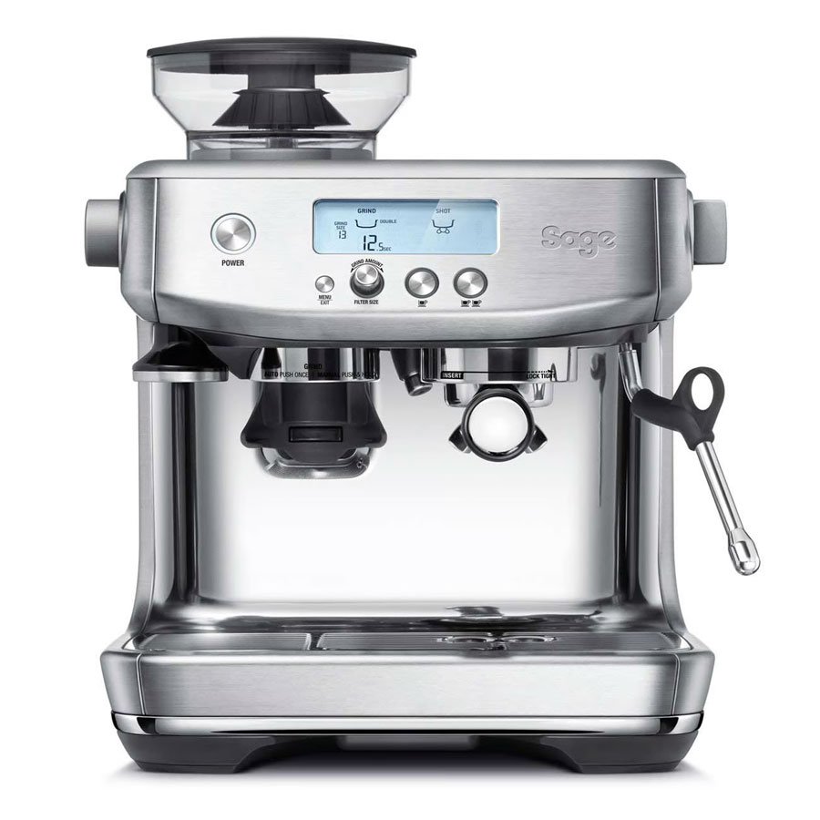 Sage The Barista Pro Coffee Machine in Silver