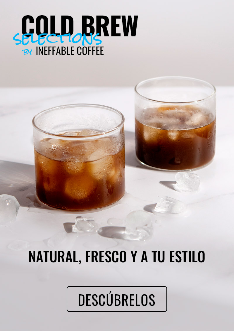 Café de especialidad cold brew by Ineffable Coffee Roasters