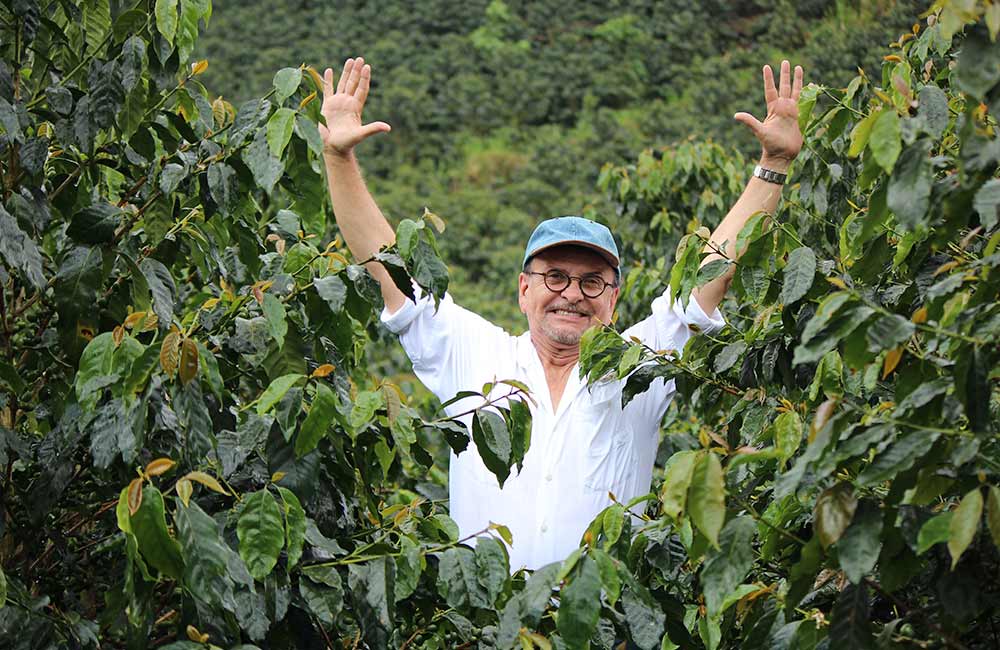 Doctor Mierisch, cultivador de café de especialidad en Nicaragua